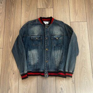 Laboratory Denim Bomber Jacket